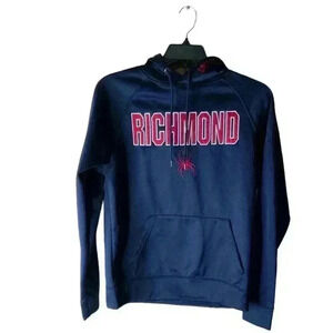 Spiders Richmond Sweatshirt Women's Size Large Navy Blue Red Long Sleeves Hoodie